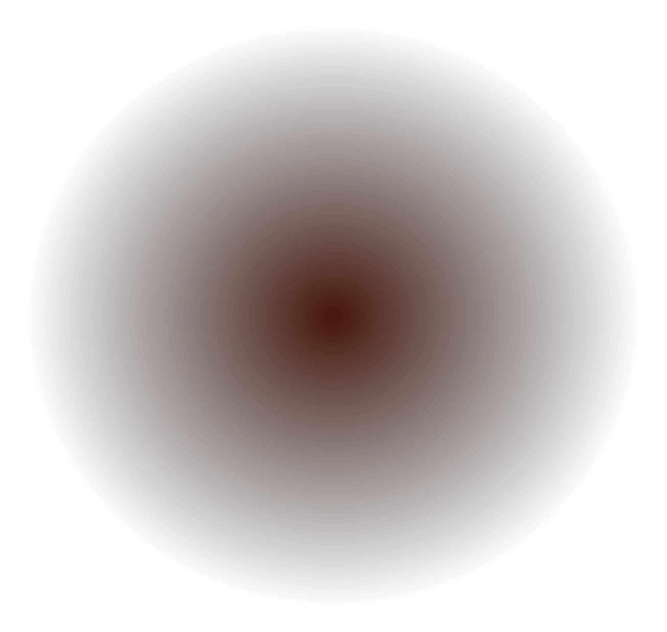 Graficzny element dekoracyjny w kształcie elipsy z czerwonym gradientem dla Perfect-Mech.